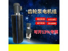 變頻器+電機一體涂料 齒輪泵帶變頻防爆電機組