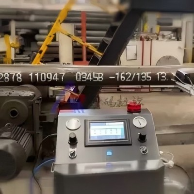 供應無縫鋼管噴碼機 焊管噴碼機 鋼管白墨噴碼機